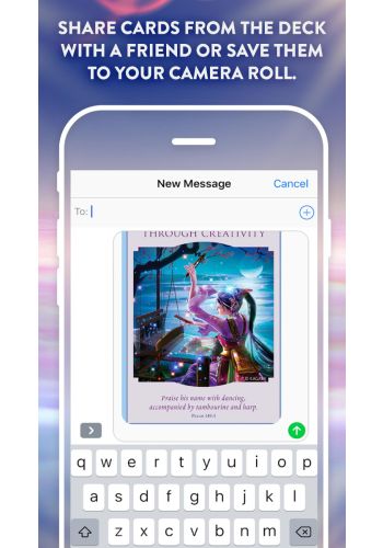 Love and Light Cards App view 5
