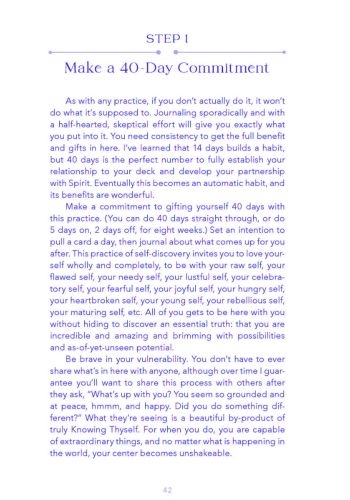 The Oracle Card Journal view 2