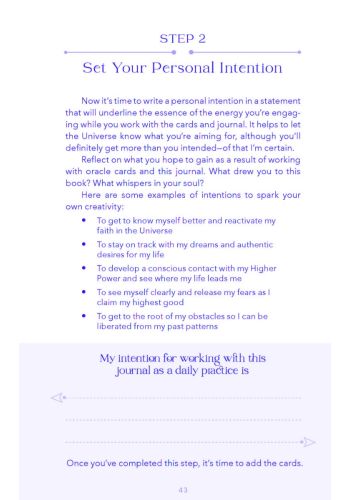 The Oracle Card Journal view 3