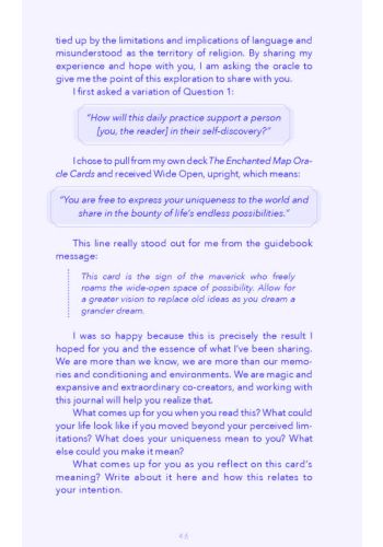 The Oracle Card Journal view 6