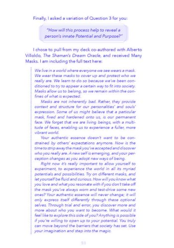 The Oracle Card Journal view 10