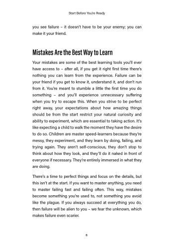 Start Before You're Ready view 7