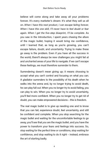 Start Before You're Ready view 3
