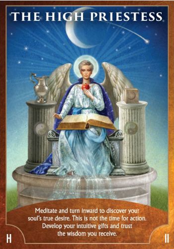 ANGEL TAROT - Jeu De 78 Cartes En Couleur + Notice - Complet - Occasion
