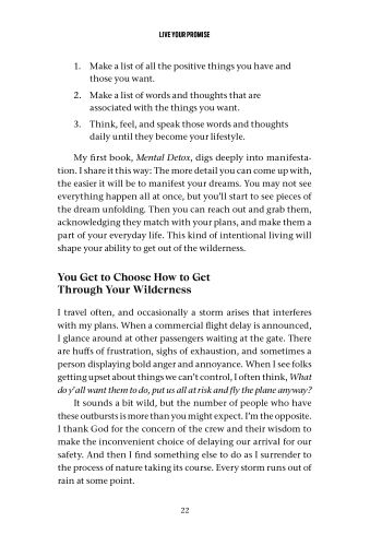 Live Your Promise view 3