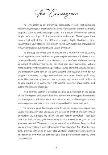 The Enneagram Type 3 Journal view 6