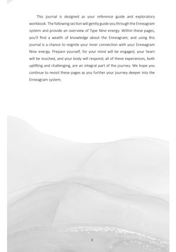 The Enneagram Type 9 Journal view 9