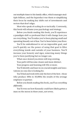 The Science of Scaling view 7