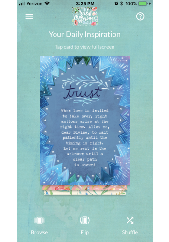 The Wild Offering Oracle Deck view 3