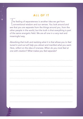 Positive Manifestation Journal view 8