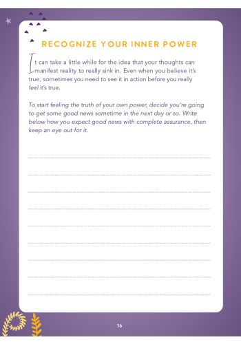 Positive Manifestation Journal view 4