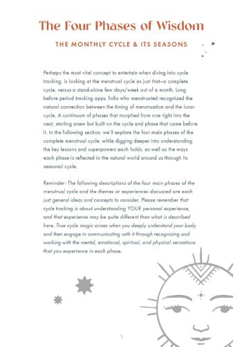 The Sacred Cycles Journal view 2