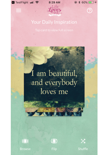 Life Loves You Cards App