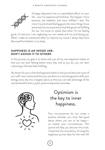 3 Minute Happiness Journal view 5