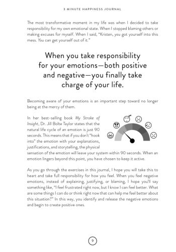 3 Minute Happiness Journal view 2