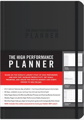 High Performance Planner - Black view 1