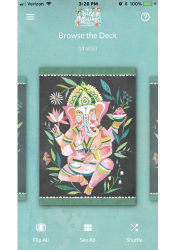 The Wild Offering Oracle Deck view 7
