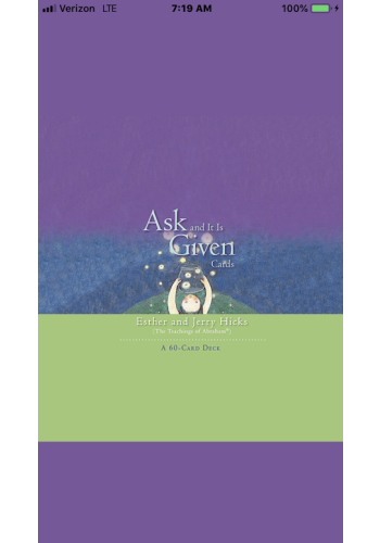 Ask And It Is Given Cards